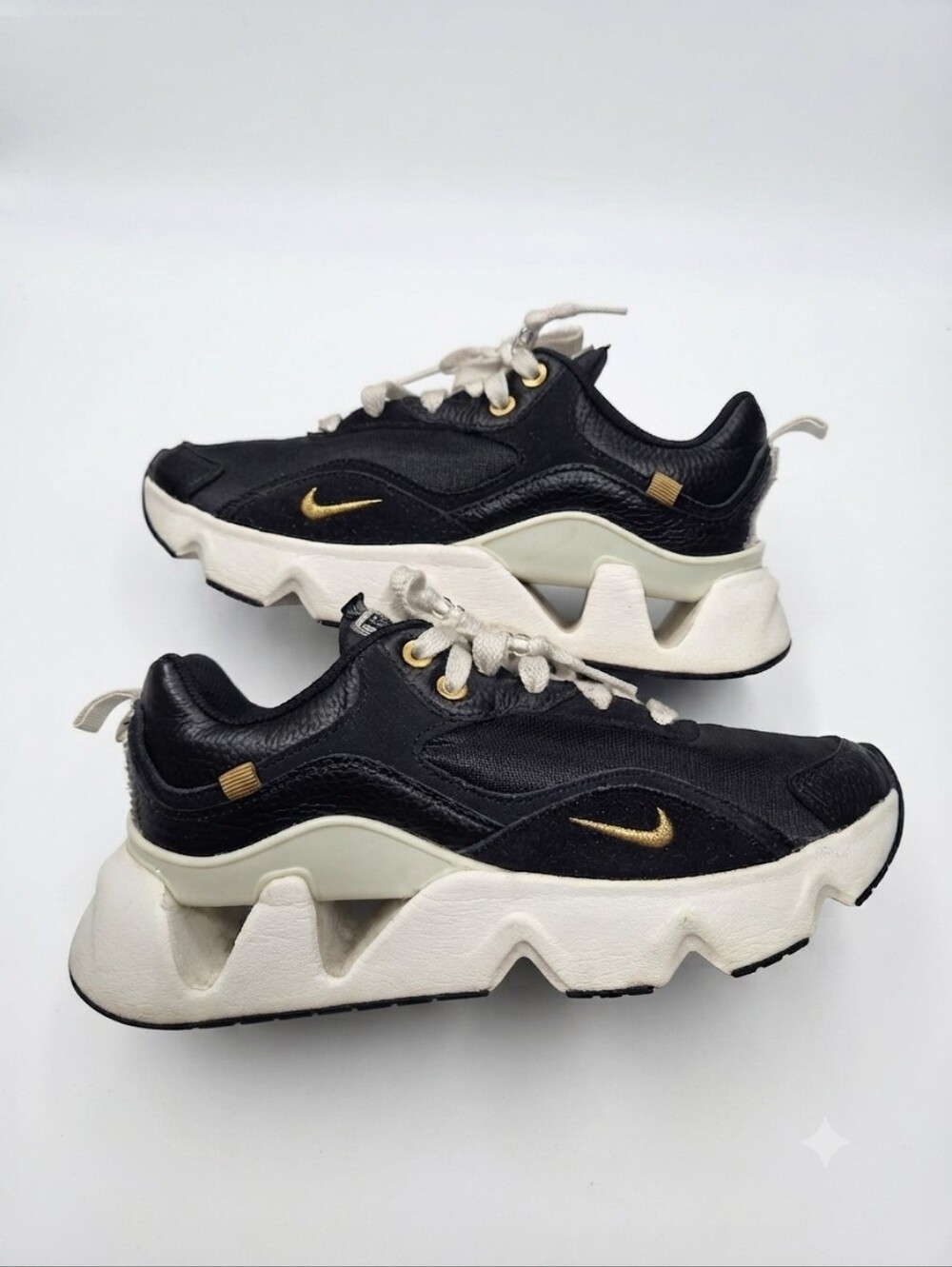 Nike Wmns RYZ 365 II SDC Serena Williams Black Metallic Gold DJ1518-001 Size 7